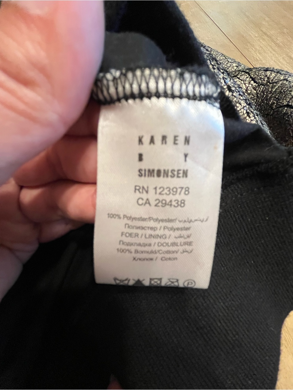 Karen By Simonsen Demeur Gold Metallic Sweater - Picture 8 of 12